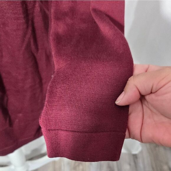 Belford Pima Cotton Open Cardigan Bracelet Sleeves #181314 - Picture 6 of 10